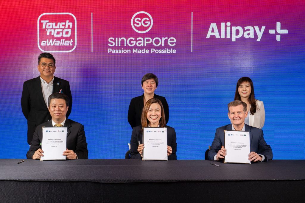 TNG Digital, Singapore Tourism Board (STB) and Alipay+ sign MoU to promote travel to Singapore