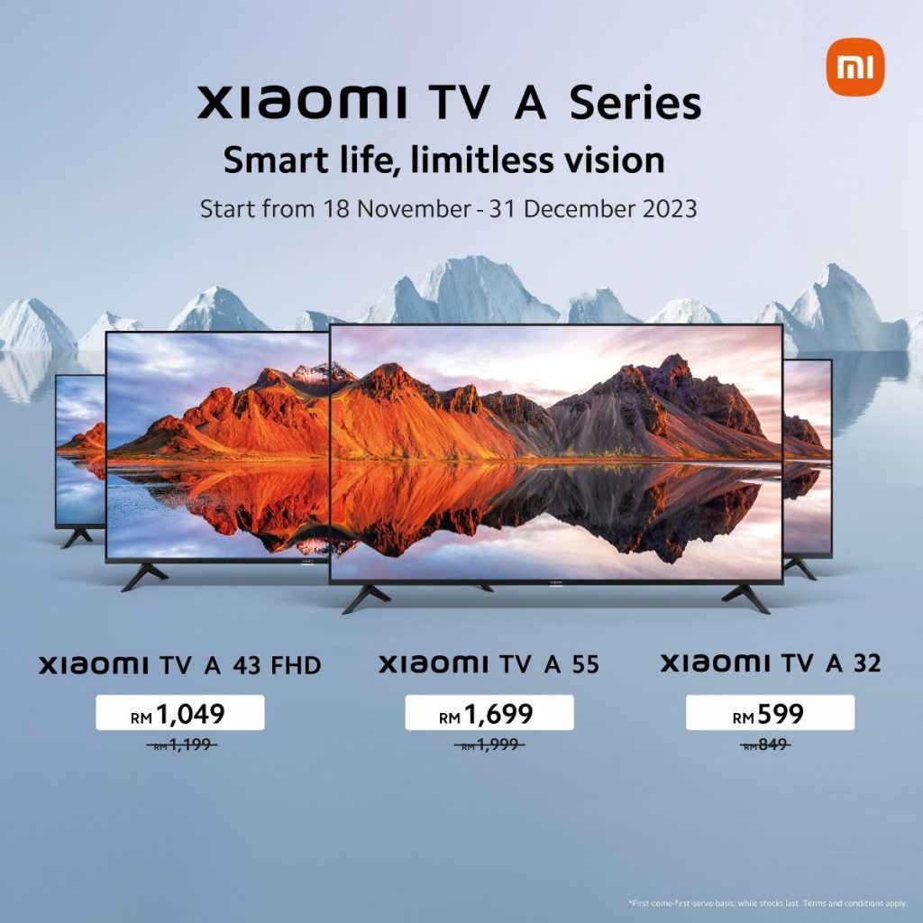 Xiaomi TV A series Malaysia Promo