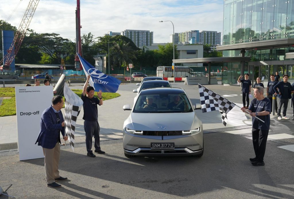 Hyundai Ioniq 5 ASEAN Tour flag off in Singapore