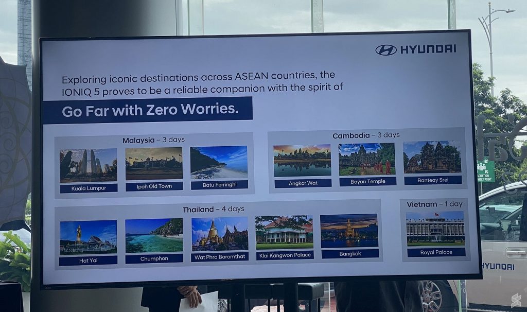Hyundai Ioniq 5 ASEAN Tour covers 5 ASEAN countries in 11 days 