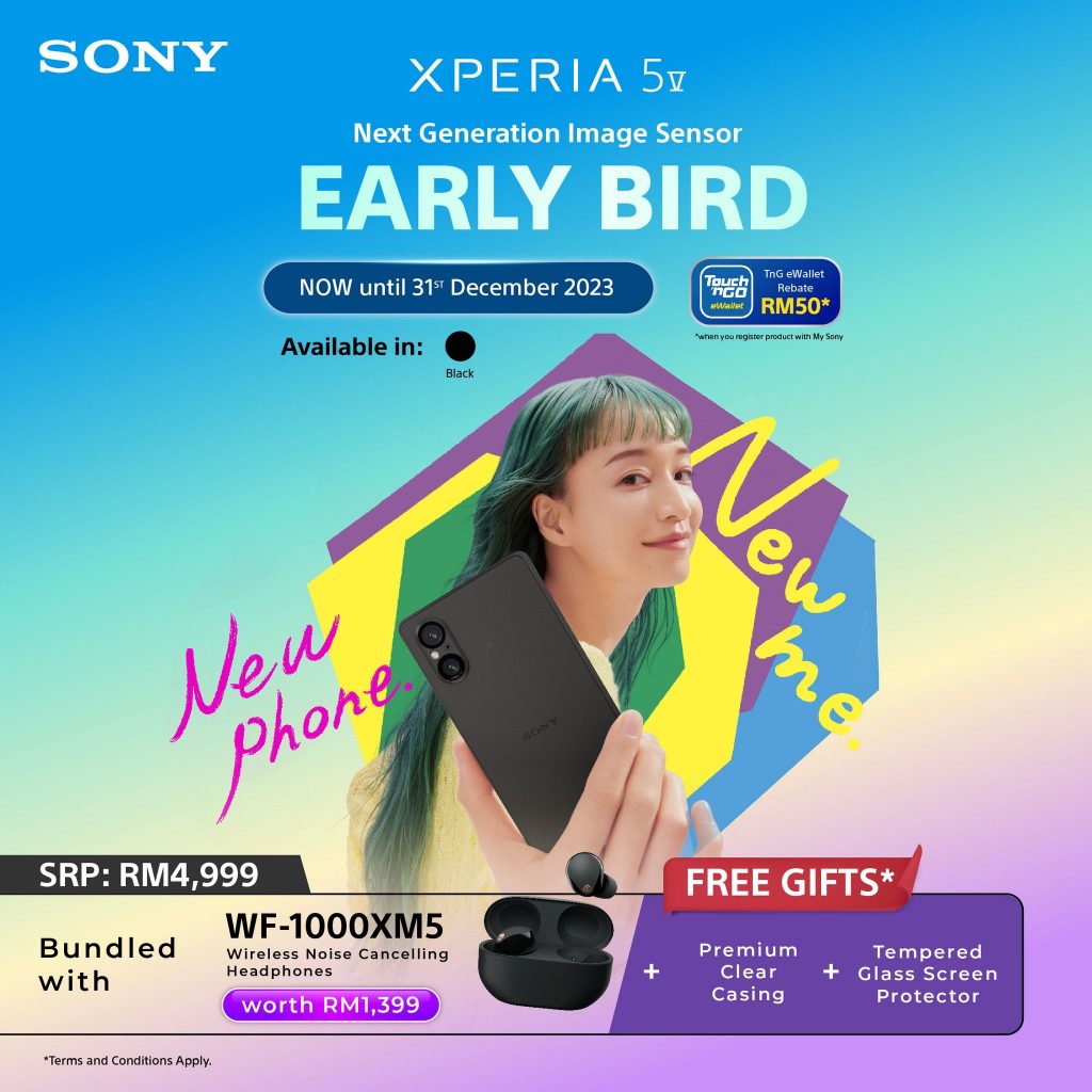 Sony Xperia 5 V Malaysia Early Bird Promo