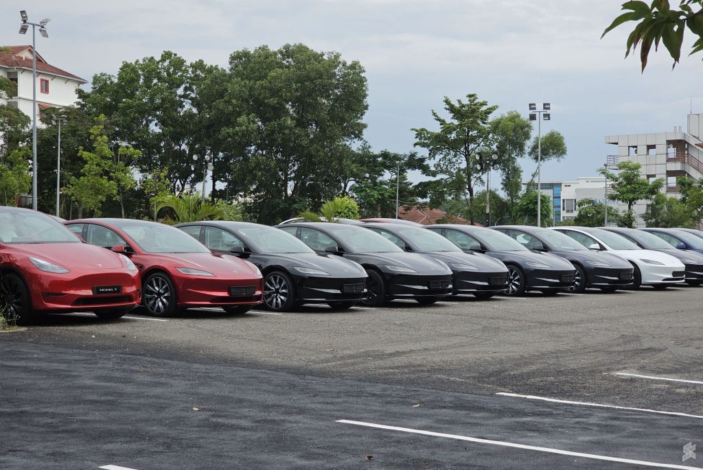 New Tesla Model 3 stocks spotted at Tesla Centre Cyberjaya