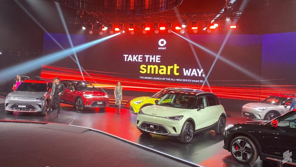 Smart #1 was officially launched in Malaysia in late November 2023