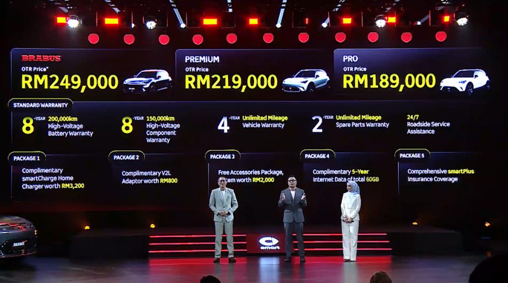 Smart #1 Malaysia launch: Pricing and packages