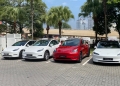 Tesla Supercharger Sunway Pyramid