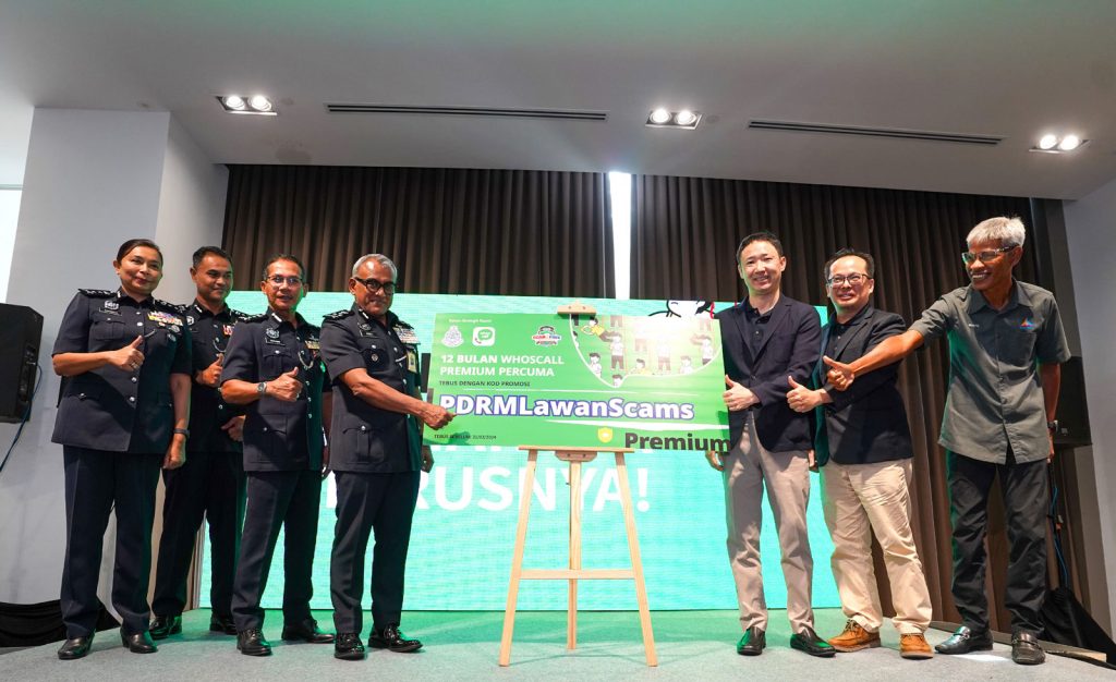 PDRM & Whoscall giving 1 million premium accounts to fight scams - Vimarsana News