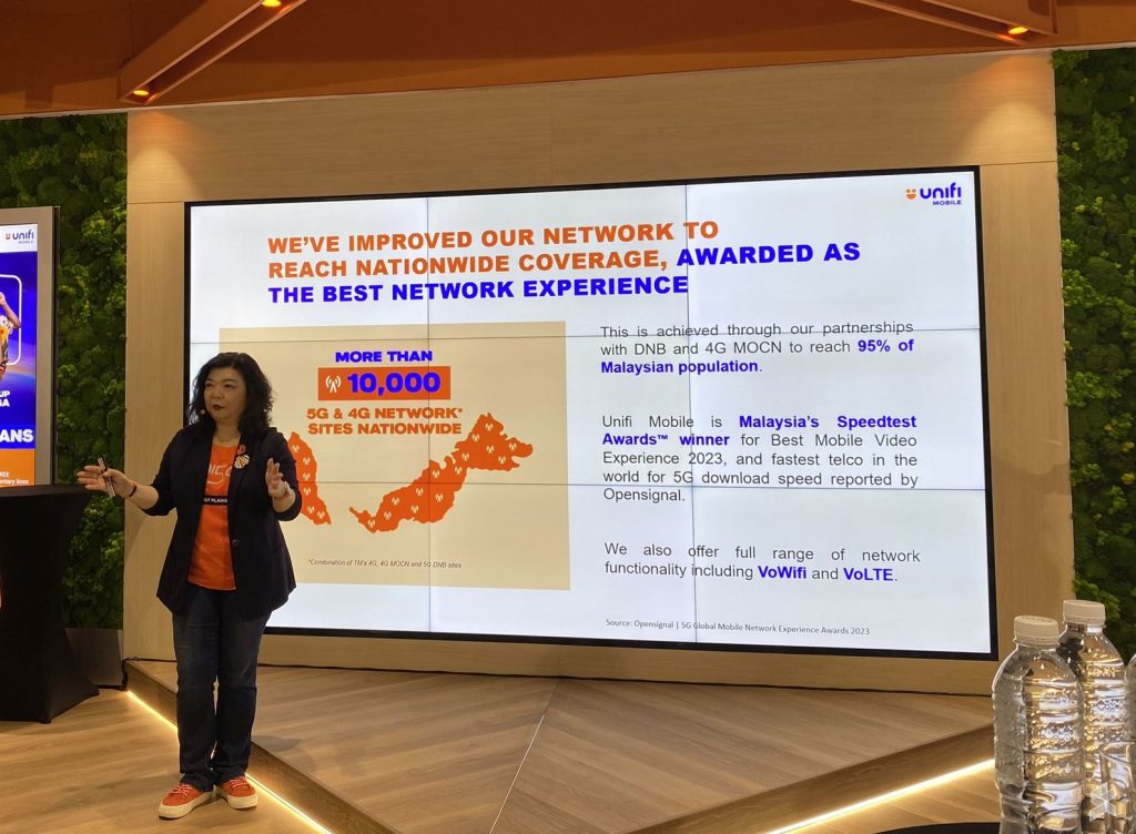Unifi Mobile claims to have 95% 4G population coverage