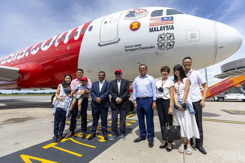 AirAsia livery pays tribute to late Datuk Irene Charuruks