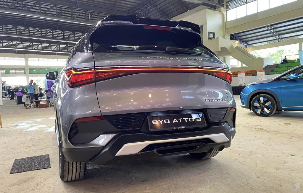 BYD Atto 3 Anniversary Limited Edition gets a rear diffuser and a rear spoiler