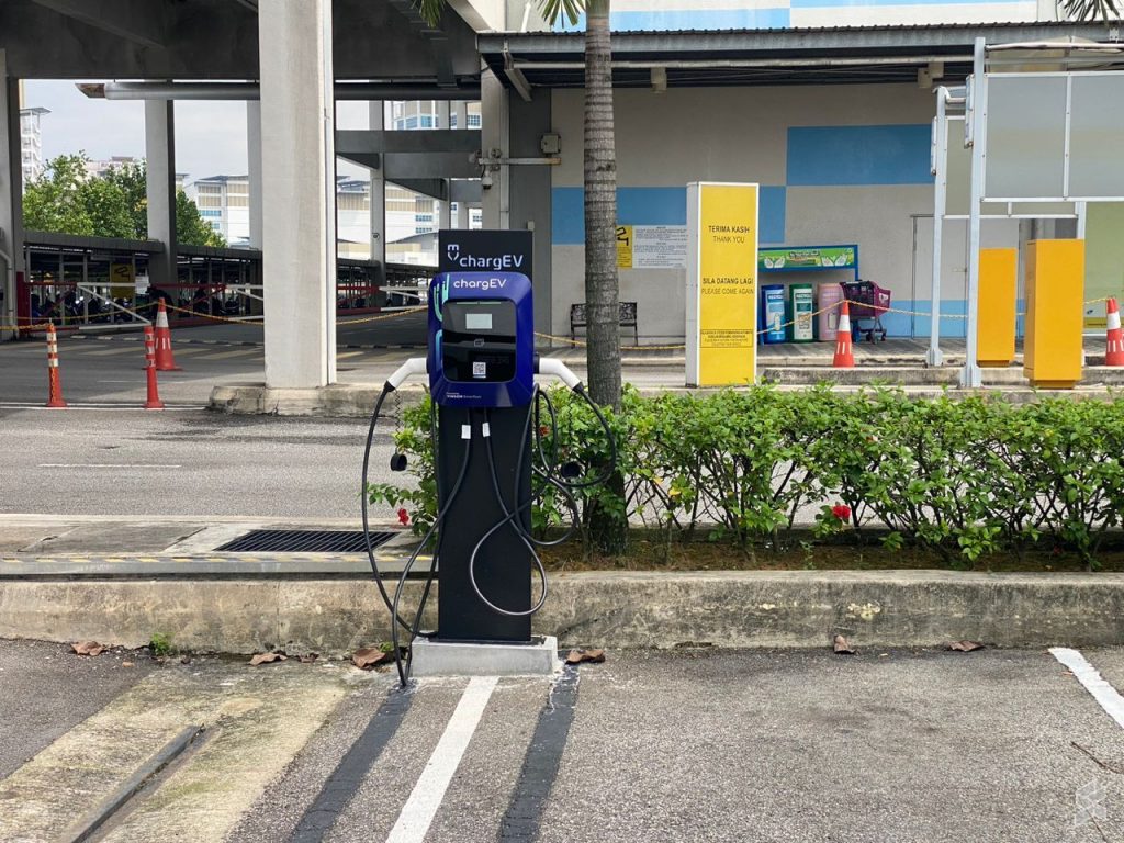 ChargEV's 22kW AC Charger at Aeon Mall Shah Alam