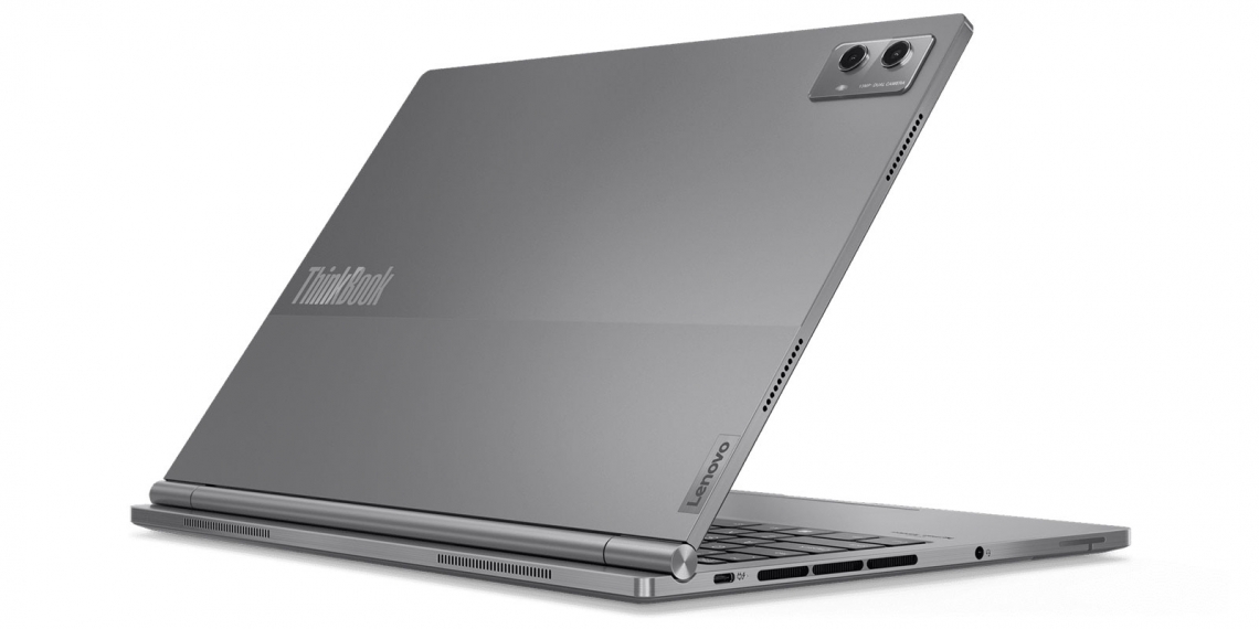 Lenovo ThinkBook Plus Gen 5 Hybrid 2-in-1 switches between Windows and ...