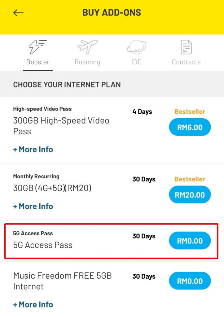 Free 5G Access Pass on Digi