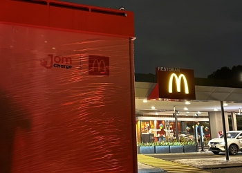 JomCharge x McDonald's EV Charger