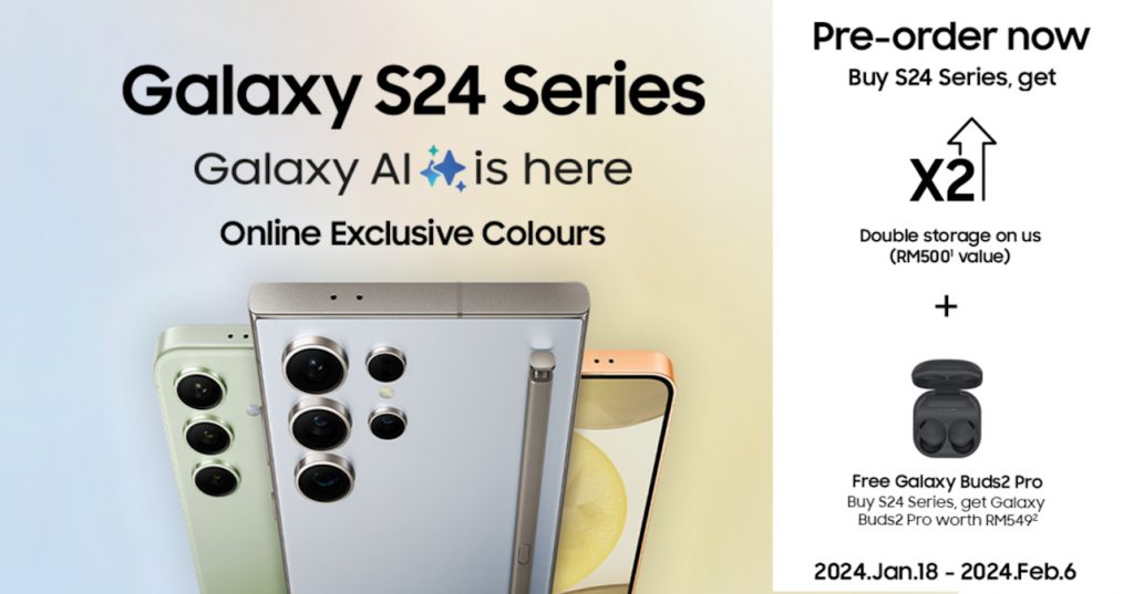 Samsung Galaxy S24 Malaysia Pre-Order