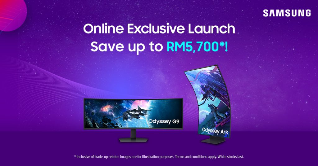 Samsung's 55" Odyssey Ark 2 and 49" Odyssey G9 open for pre-orders, up to RM5,700 off - Vimarsana News