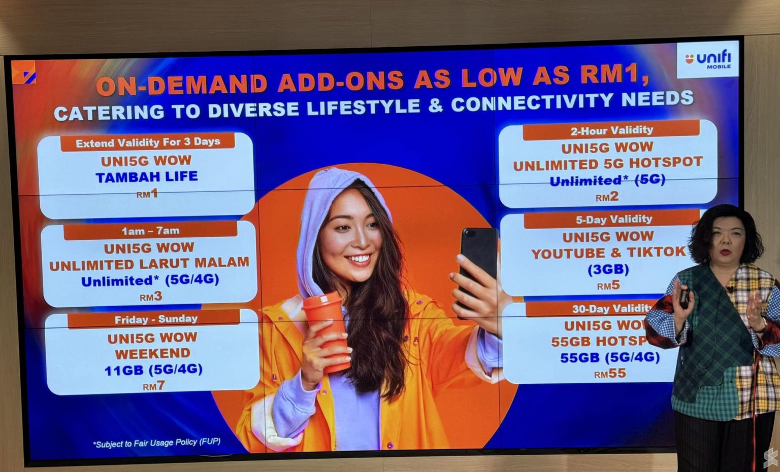 Uni5G Wow Prepaid Unlimited 5G data with no speed cap for RM35