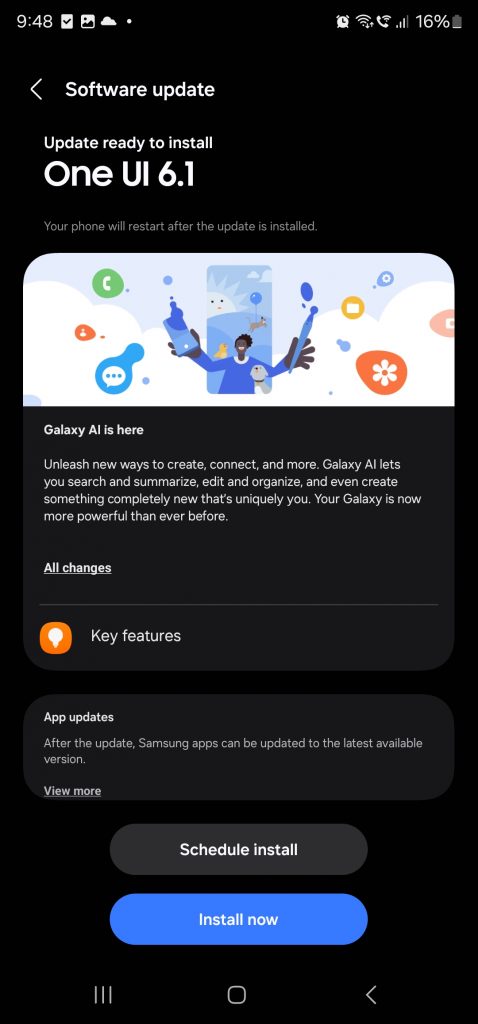 One UI 6.1 with Galaxy AI now available for the Samsung Galaxy S23 series
