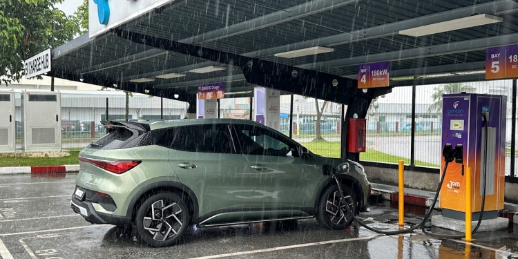 EV Charging In The Rain