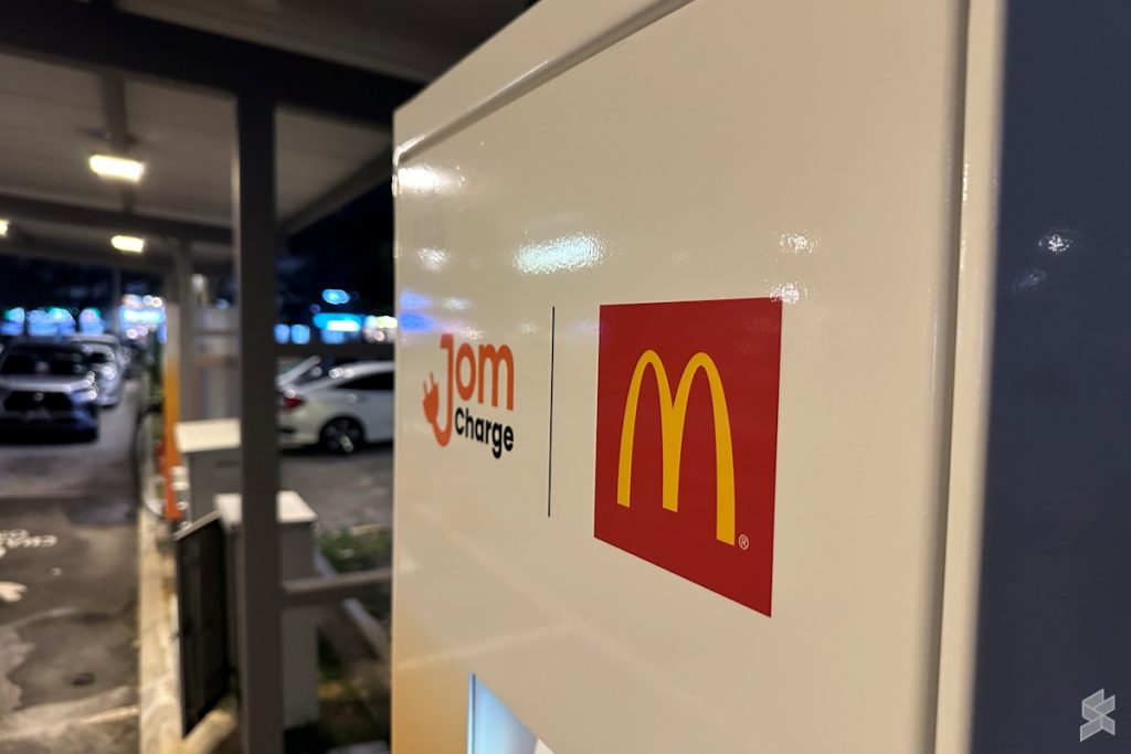 JomCharge x McDonald's EV Charger