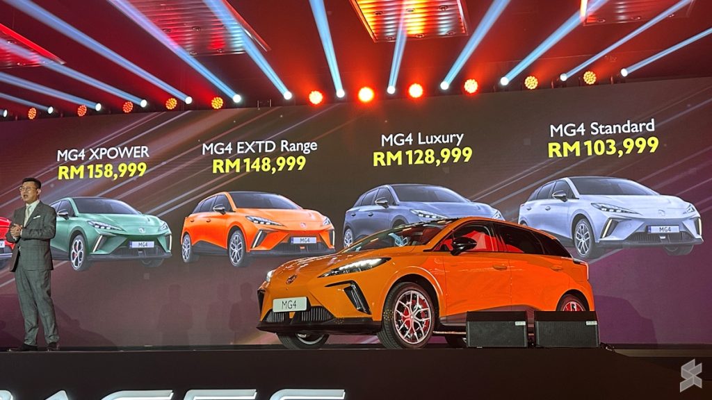 MG4 EV goes official in Malaysia, price starts at RM104k