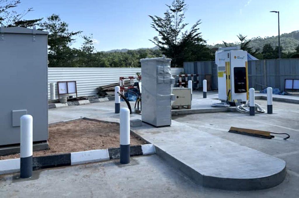Shell Recharge is installing 180kW DC fast charger at LPT2