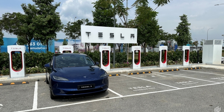 Tesla Charging Station Gamuda Cove