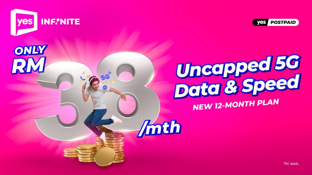 Yes 5G Infinite Postpaid: Save up to RM80 on 12-month contract - Vimarsana News