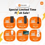 Xiaomi Malaysia new webstore. Flashsale deals from RM5.90
