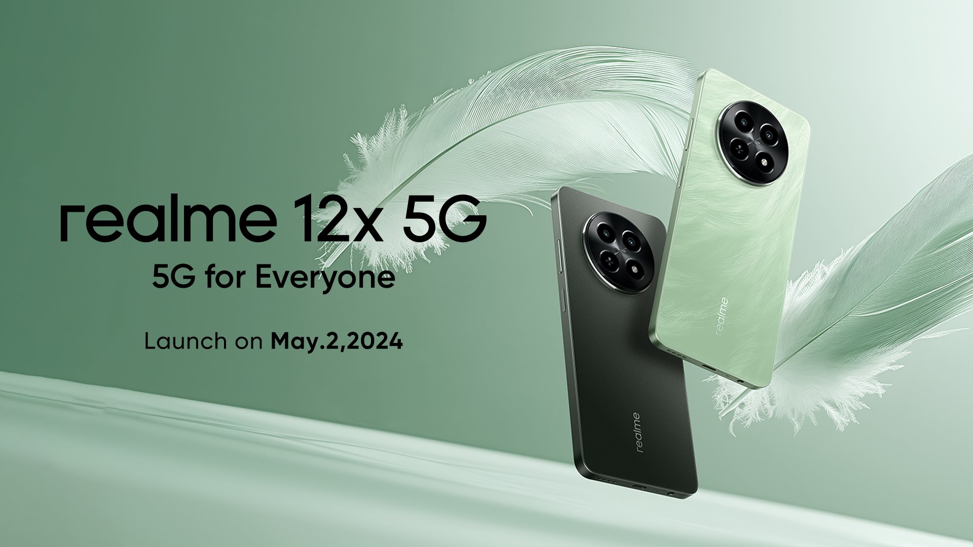 Realme 12x 5G launching on 2 May, cheapest new 5G smartphone?