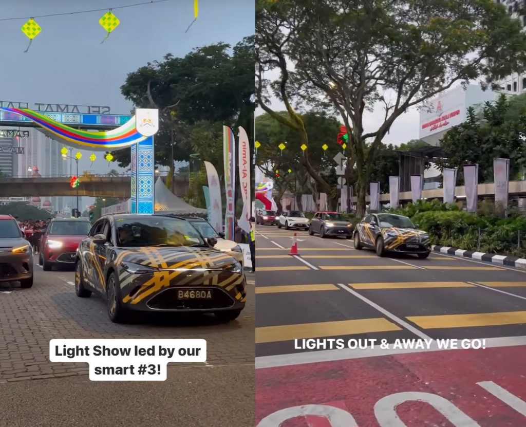 Smart #3 shown at KL Car Free Morning. Malaysia launch soon?