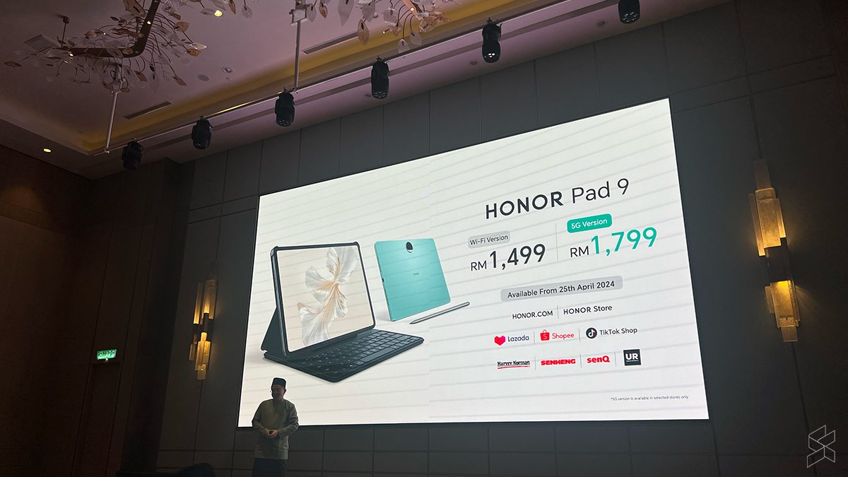 Honor Pad 9 5G now in Malaysia, Snapdragon 6 Gen 1 tablet with 5G priced at RM1,799