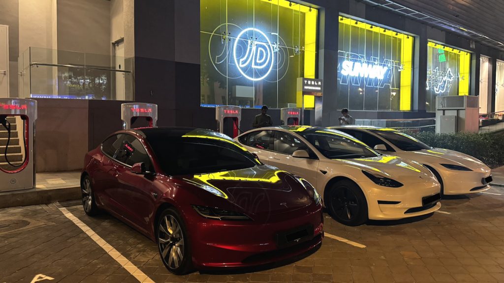 Tesla activates the first Supercharger station in Penang