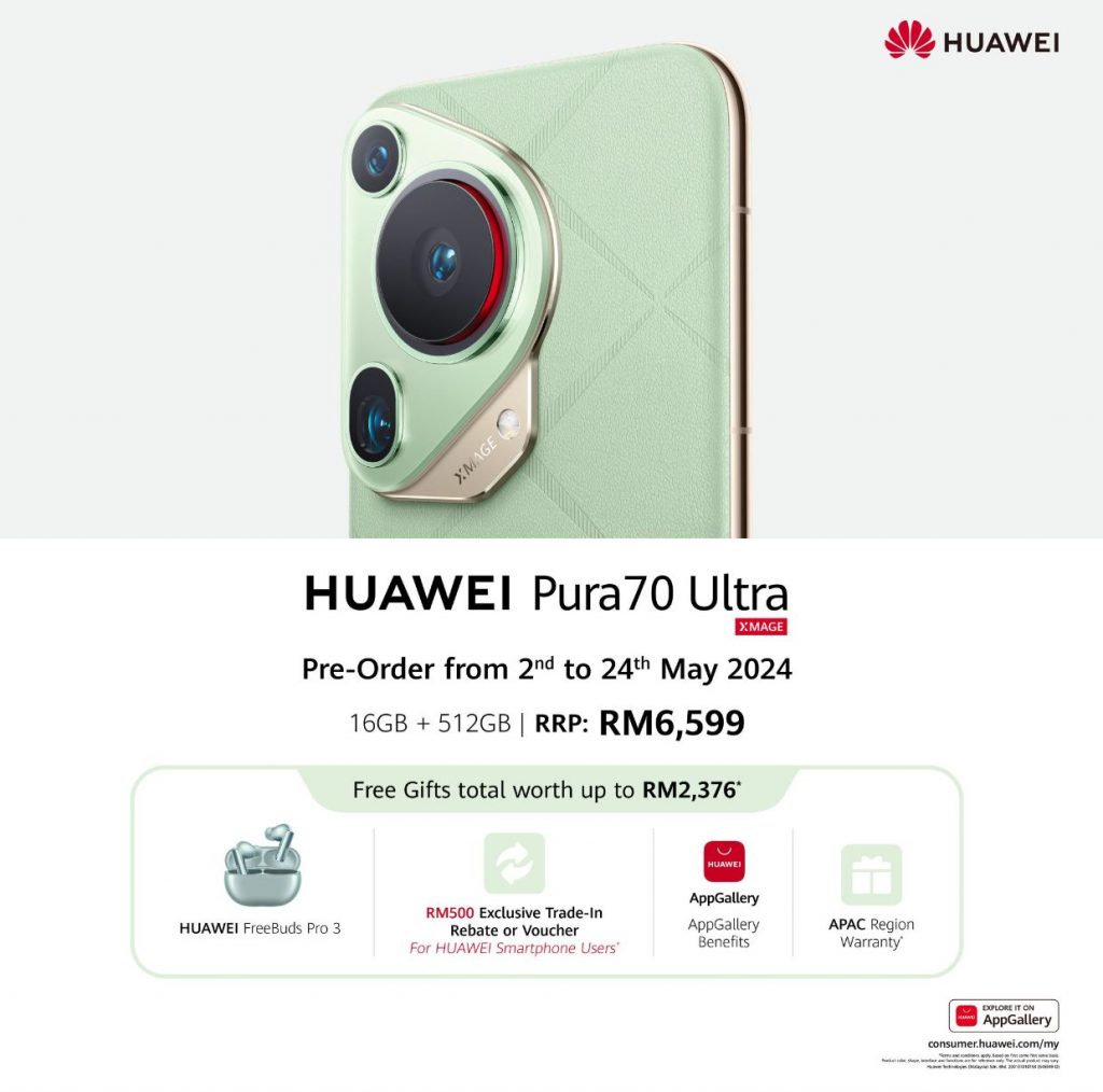 Huawei Pura 70 Ultra Pre-order Promo