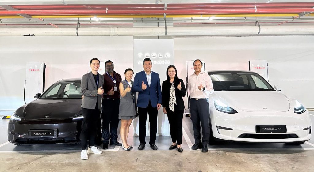 Southeast Asia's first V4 Tesla Superchargers are deployed in Malaysia