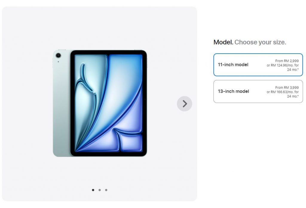 Apple iPad Air 2024：大马官方售价从 RM2,999 起 – SoyaCincau
