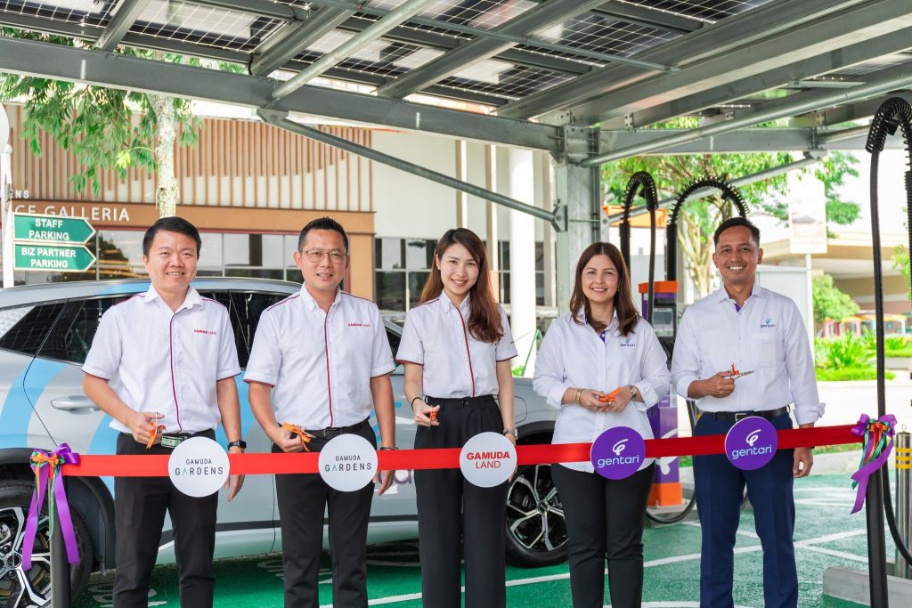 Gentari deploys solar-assisted EV charging hub at Gamuda Gardens