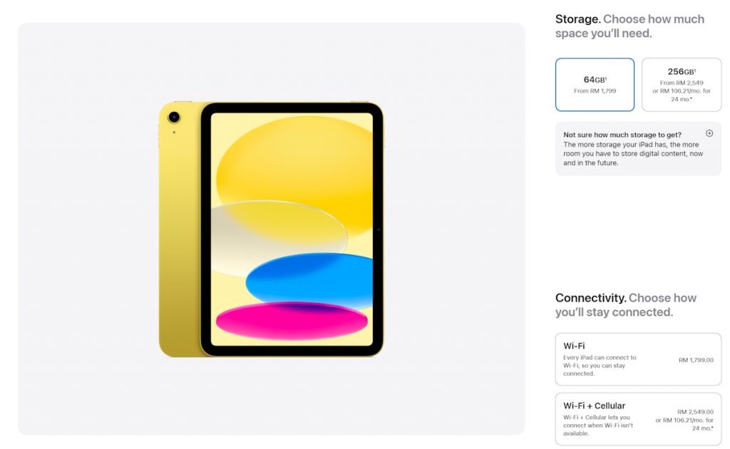 Apple iPad 10th Gen gets another price cut in Malaysia, now starting at RM1,799