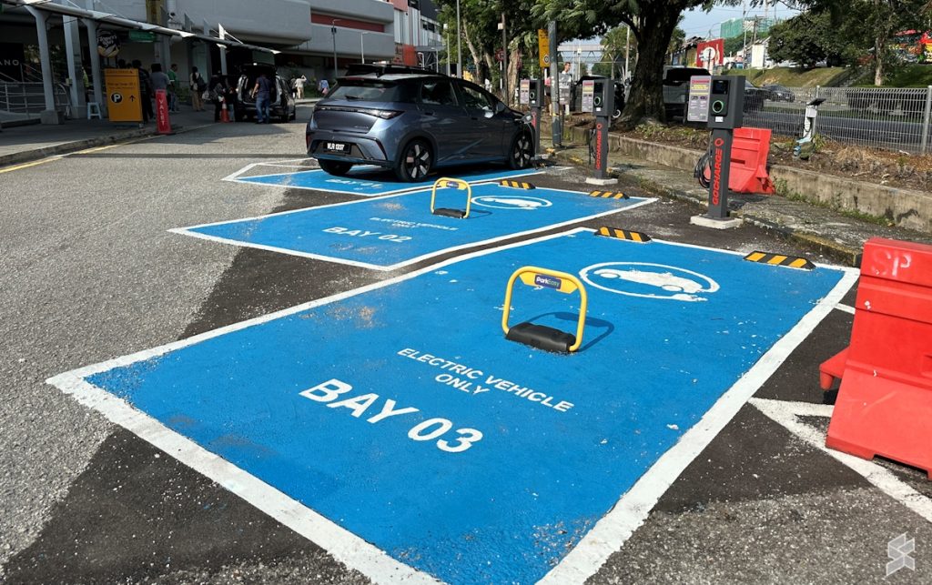 GoCharge EV chargers in Subang Parade, Central Square Sg Petani finally online
