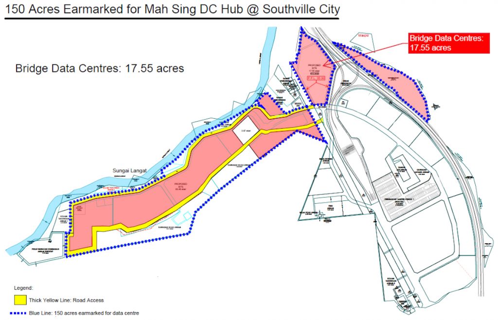 Mah Sing DC Hub @ Southville City - Bridge Data Centres