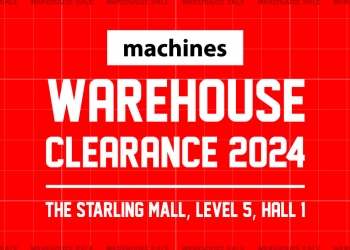 Machines Warehouse Clearance 2024