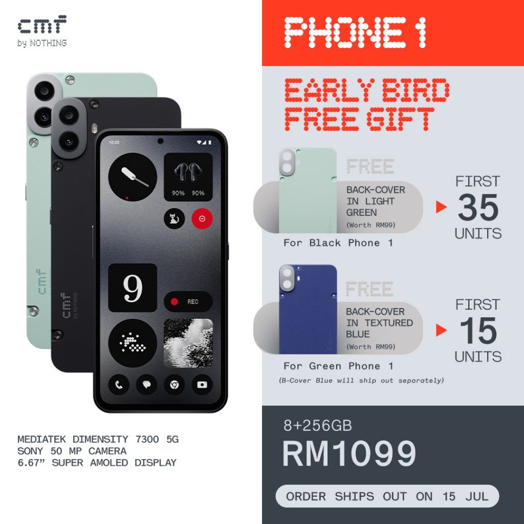 CMF Phone 1 Pre-order offer in Malaysia