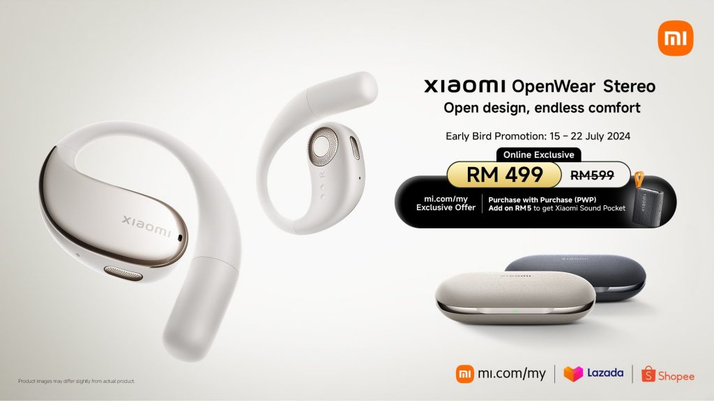 OpenWear Stereo Malaysia: Xiaomi’s new Open-ear headphones