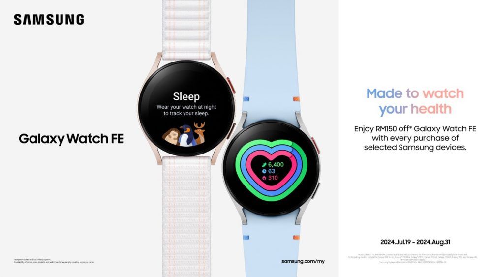 Samsung Galaxy Watch FE: The most affordable smartwatch with Samsung Pay and ECG monitoring, priced at RM799