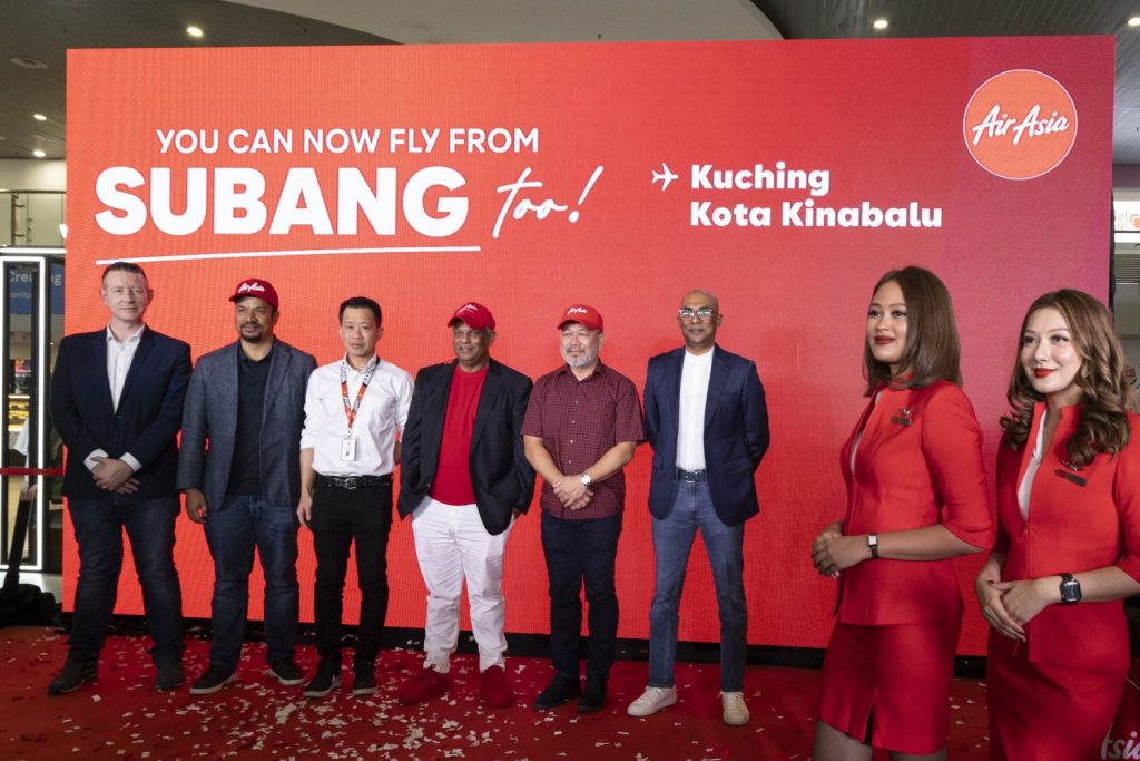 AirAsia returns to Subang Airport, flights to KCH and BKI