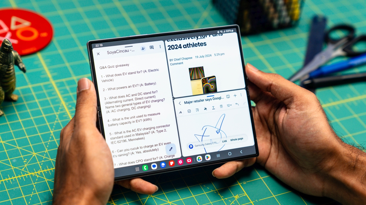You’re not being productive enough until you use the Samsung Galaxy Z Fold6