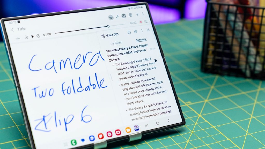 You’re not being productive enough until you use the Samsung Galaxy Z Fold6