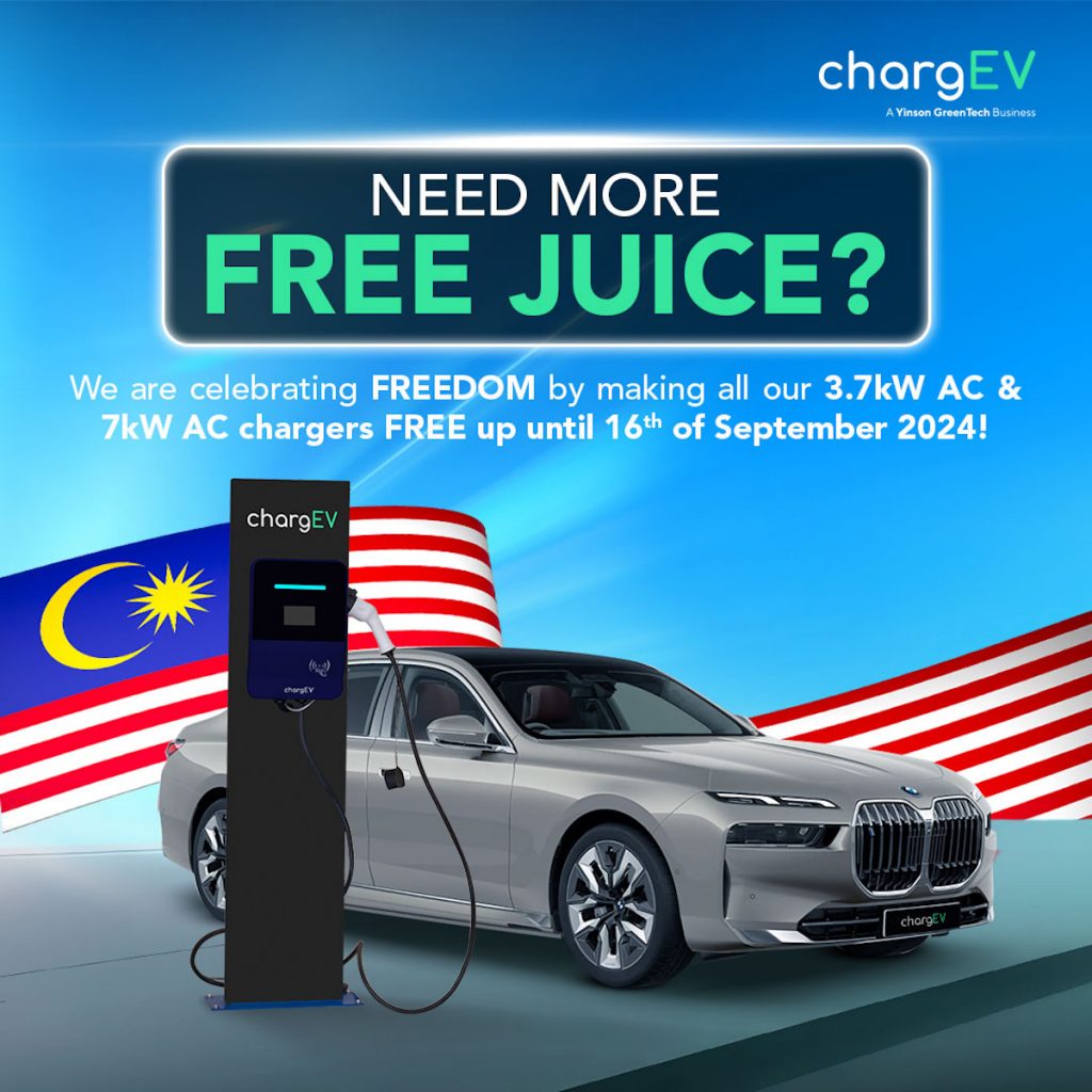 ChargEV offers free access to 3.7kW, 7kW AC chargers until 16 September