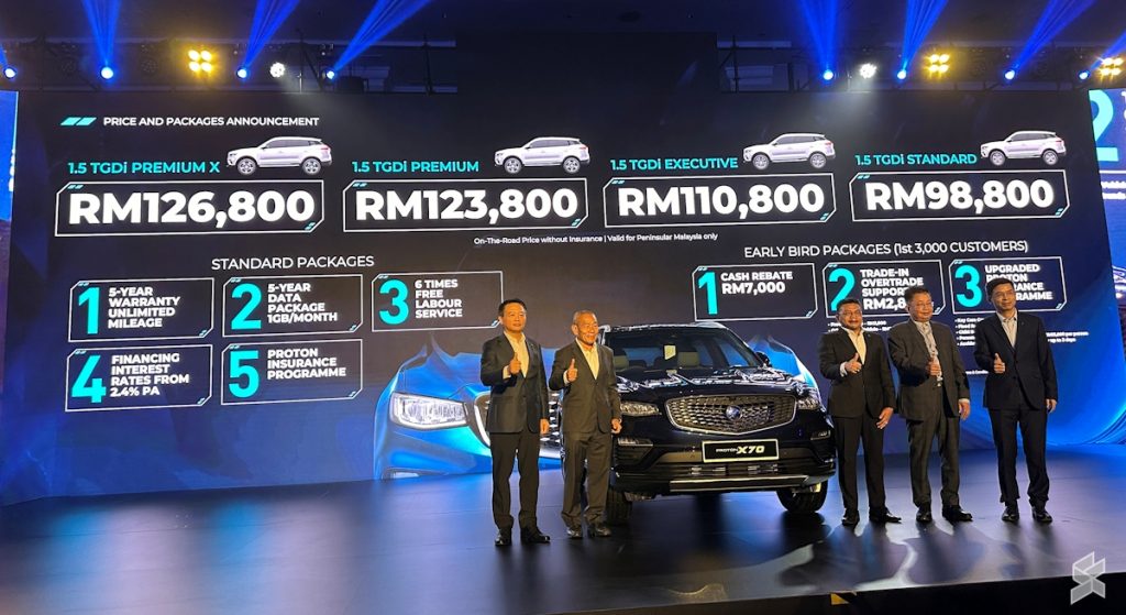 2025 Proton X70: Available now with a starting price of RM98,800