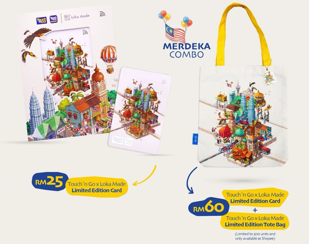 Touch 'n Go x Loka Made Merdeka 2024 NFC Card