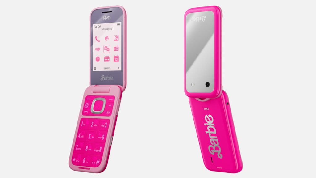 A retro flip phone with custom user interface for under RM700